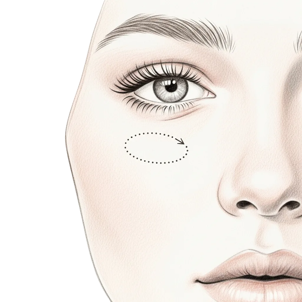 Pencil-sketch diagram — Balloon Tissue-Sparing