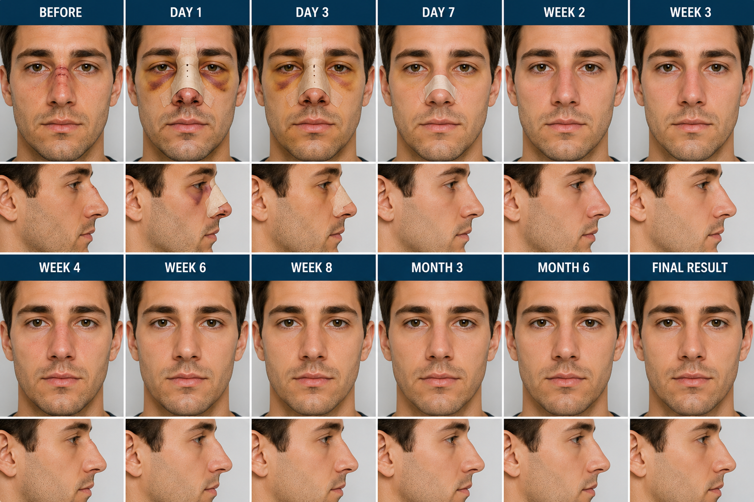 Broken Nose Repair Recovery NYC